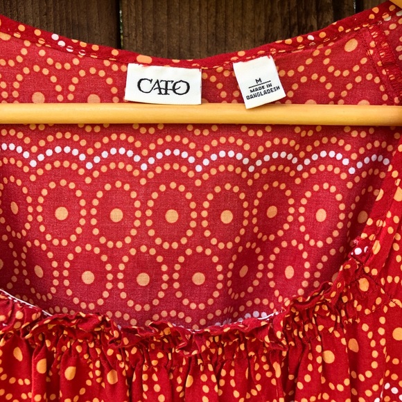 Sale! Cato’s Multicolored Top - Picture 4 of 6